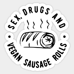 Vegan Sausage Rolls Sticker